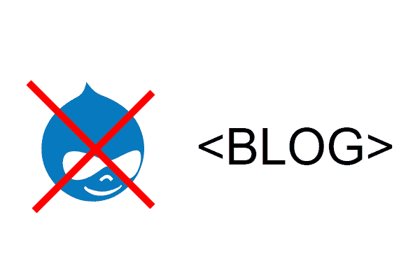 image for Moving blog from Drupal to static html